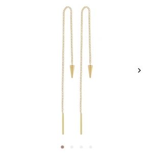 Edblad Hängande Nitar - Hej! Säljer dessa guldnitar från Edblad som jag köpte förra veckan. Kan inte returnera dom pga slängde kvittot och vill sälja de för att jag tycker silver passa bättre. Skulle också kunna tänka mig att byta mot ett par hoppa med spetsar i silver❤️