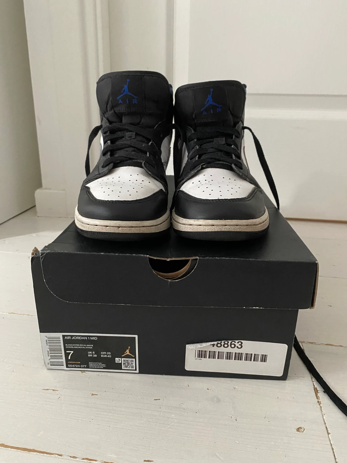 Jordan 1 Mid Racer Blue - 90