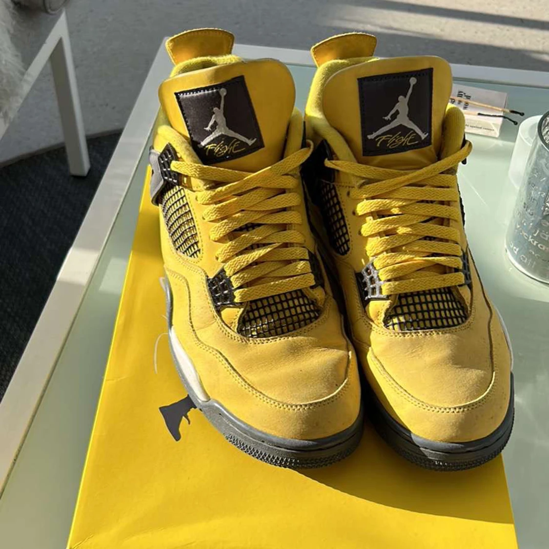 Jordan 4 lightning  - 91