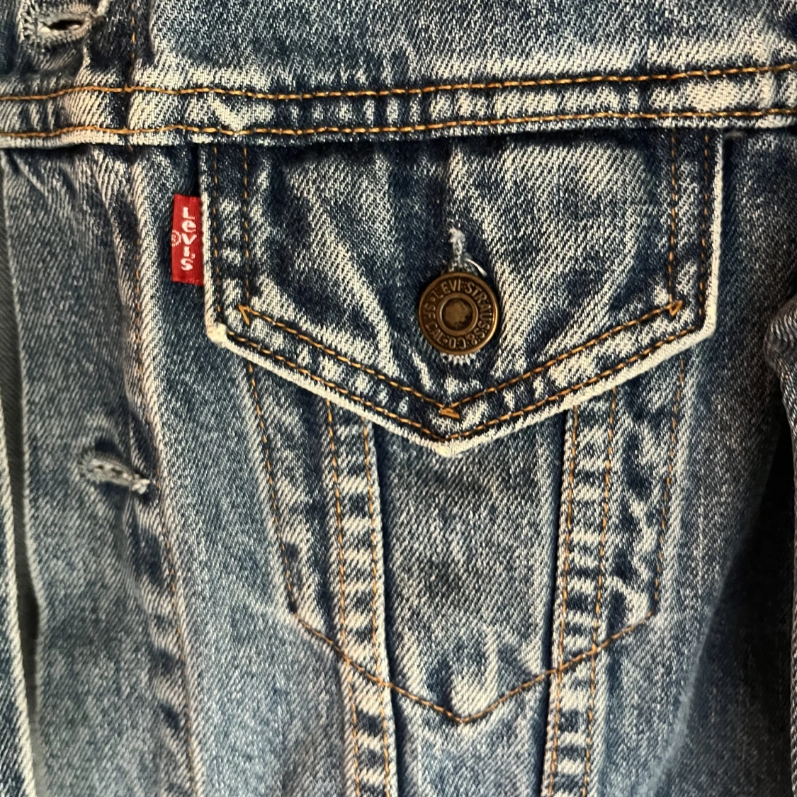 Vintage Levis jeansjacka - 91
