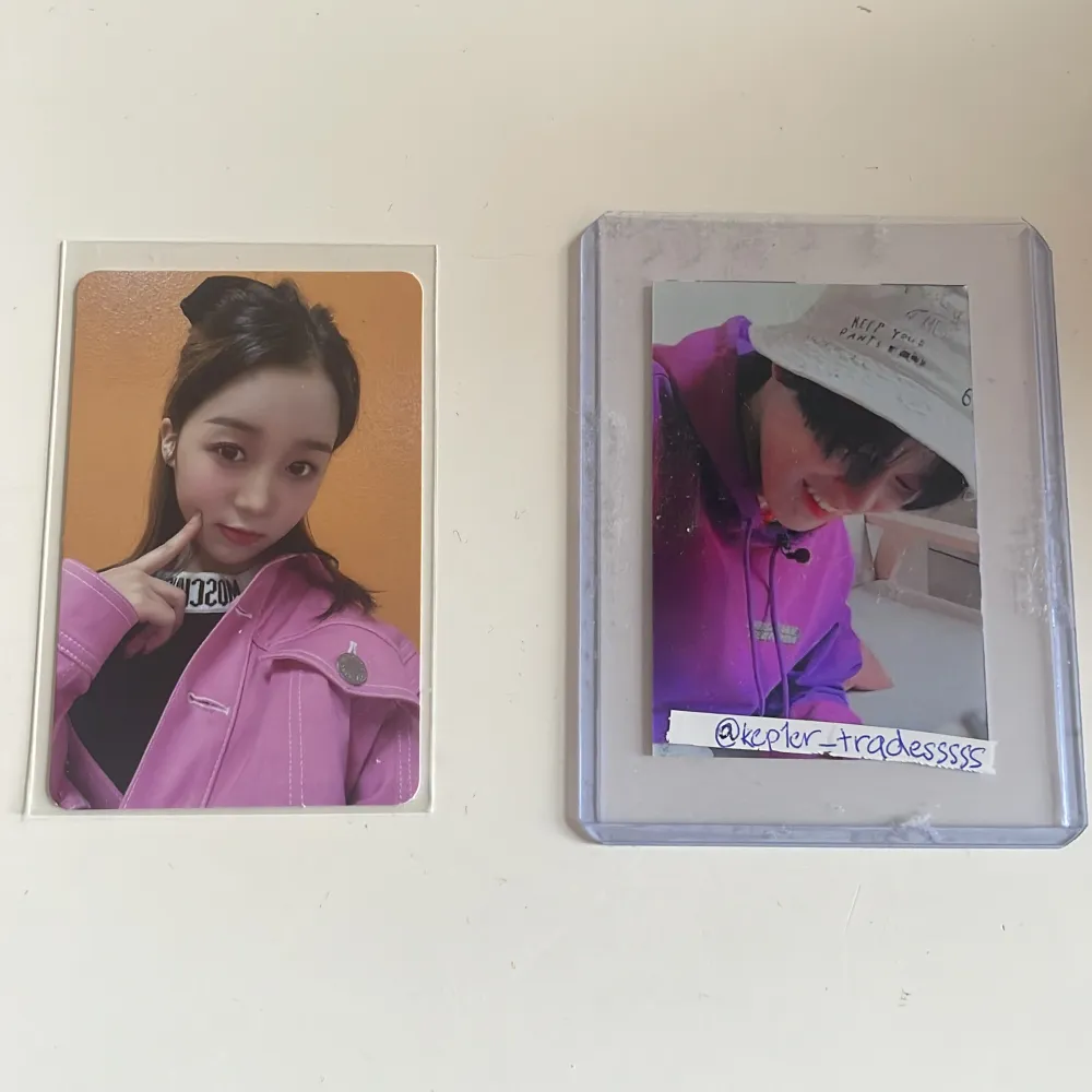 Säljer mitt Hikaru photocard som är ifrån kep1ers första album first impact.  För proofs kolla min instagram @kep1er_tradesssss. . Övrigt.