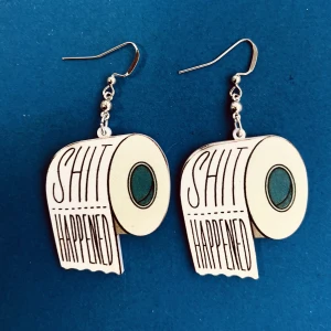 Roliga örhängen  - Nickelfria krokar och fri frakt 💙