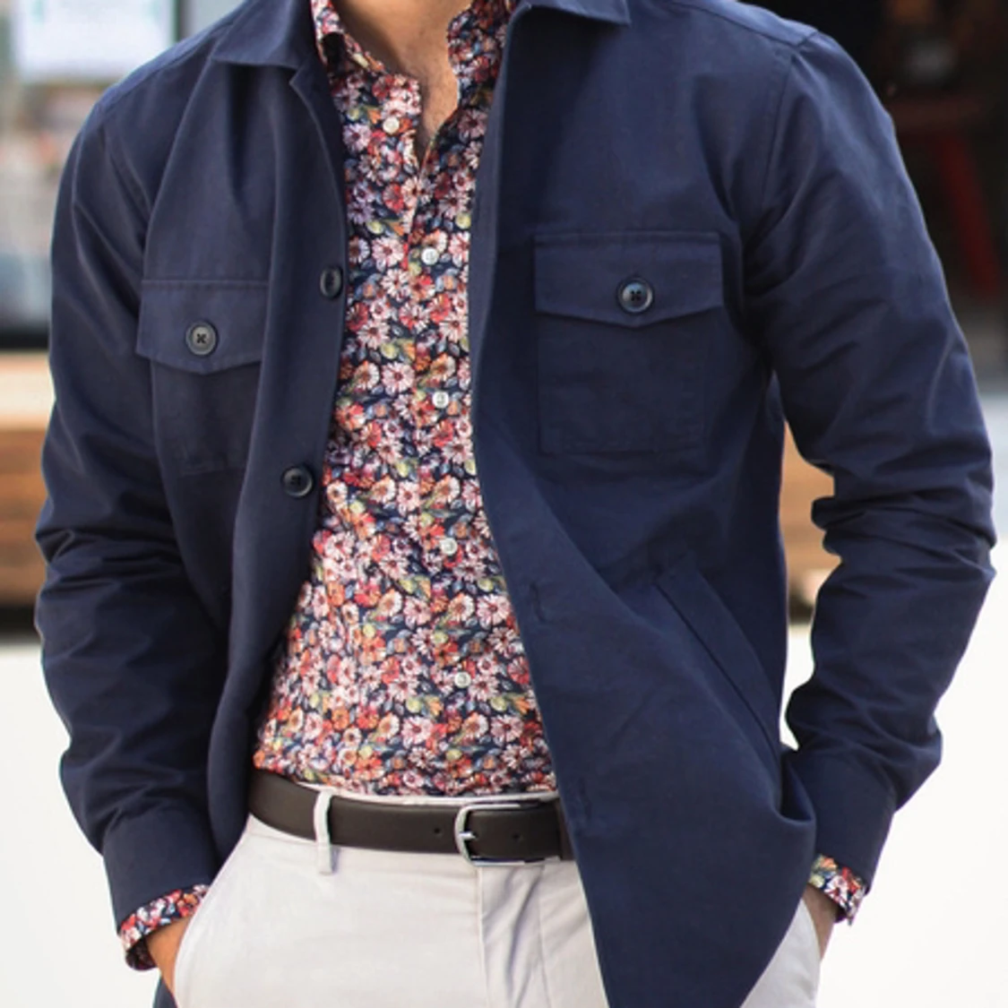 John Henric overshirt - 91