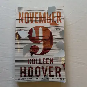 Nyskick colleen hoover bok november 9 på engelska 💕 Orginal pris: 174kr - pris går att diskuteras!