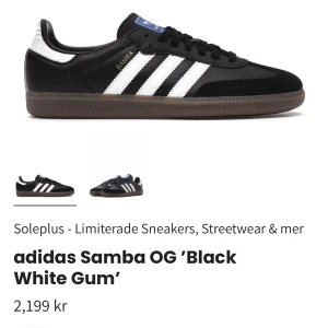 Adidas Samba  - Säljer mina adidas samba. Endast använda fåtal gånger