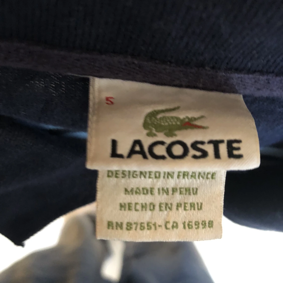 Lacoste långärmad piké - 91