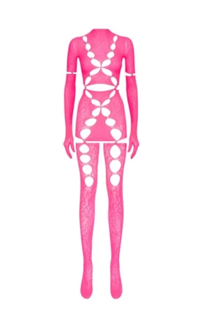 Äkta Poster Girl outfit  - Äkta rosa Poster Girl outfit, saknas några knappar men annars bra skick. Använd två gånger. 