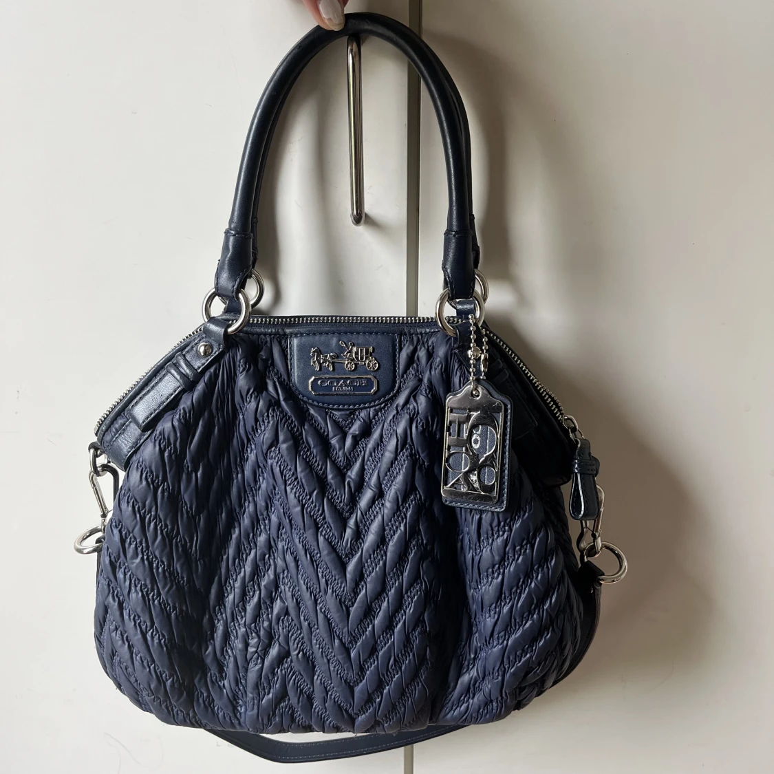 Vintage coach väska - 91