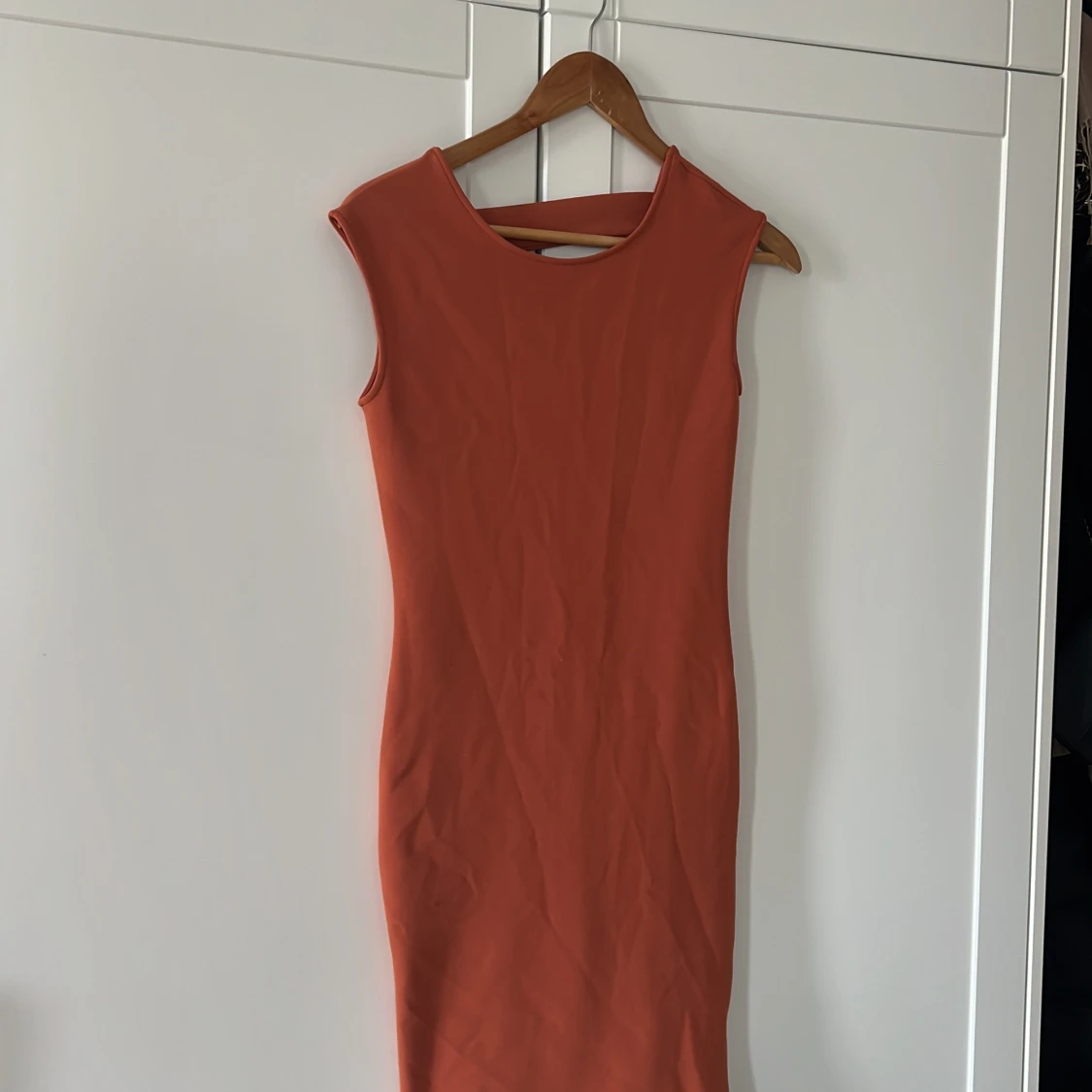 Orange klänning  - 90