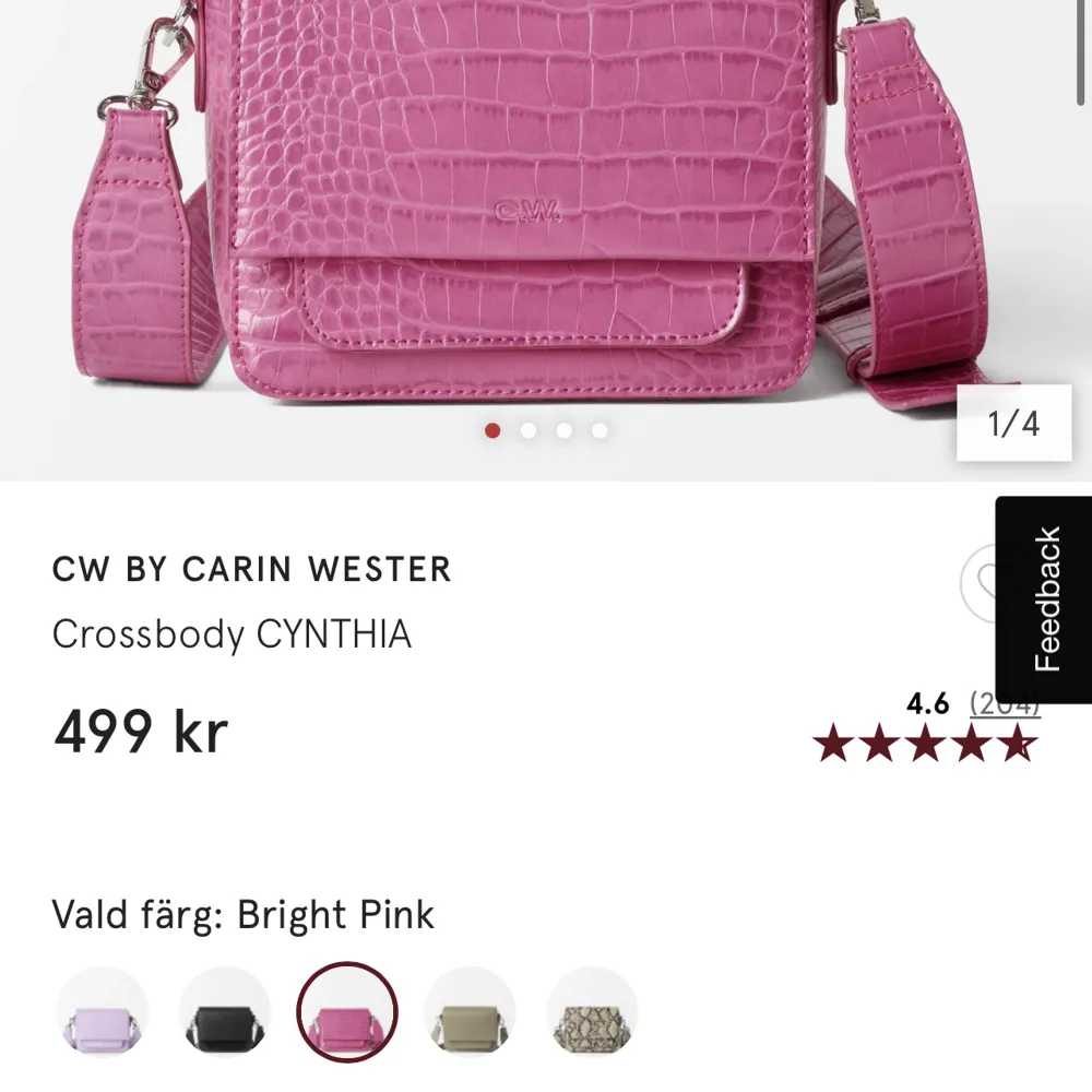 Jag säljer min CW BY CARIN WESTER väska som jag nästan aldrig andvänt. Köpte för 499kr.. Väskor.