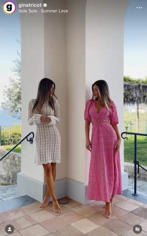 Säljer denna superfina klänning från biancas kollektion med Gina från förra året🩷Använd fåtal gånger, pris kan diskuteras vid snabb affär💕
