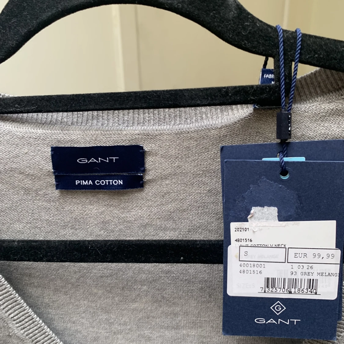 V ringad Gant tröja  - 90