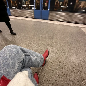  OFF WHITE Jeans - Nya OFF WHITE denim logo print jeans