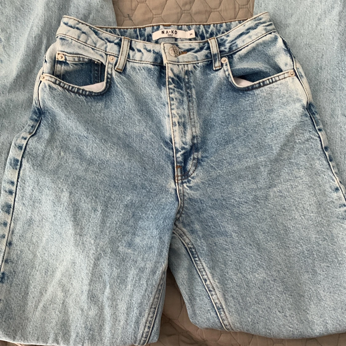 NA-KD high waist stright jeans 