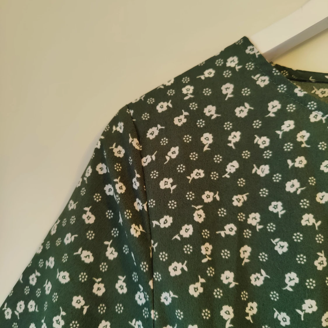 Grön blommig sommarklänning! - 91