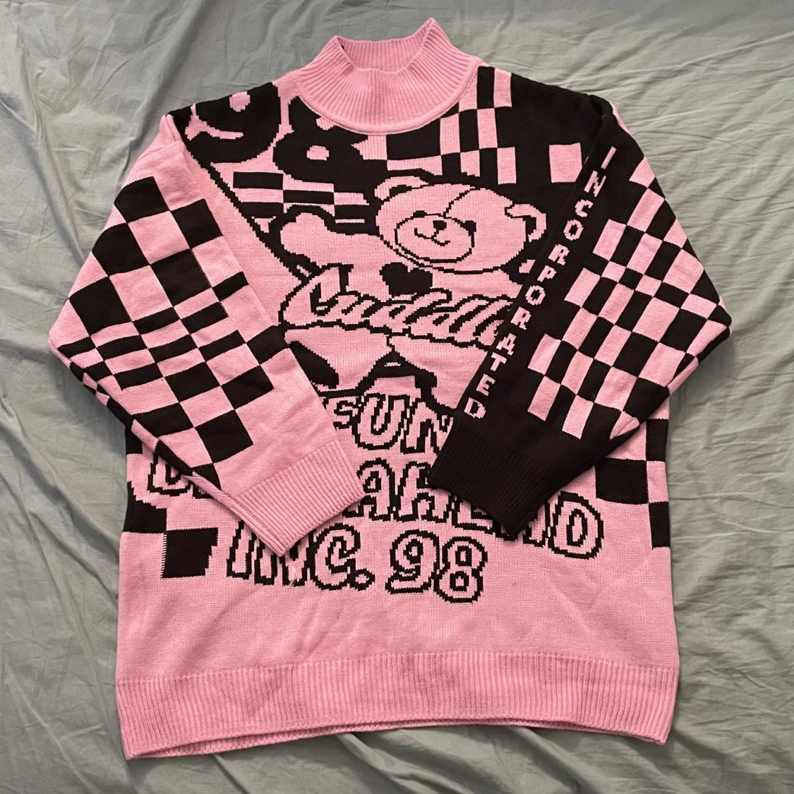 Oversized stickad tröja 