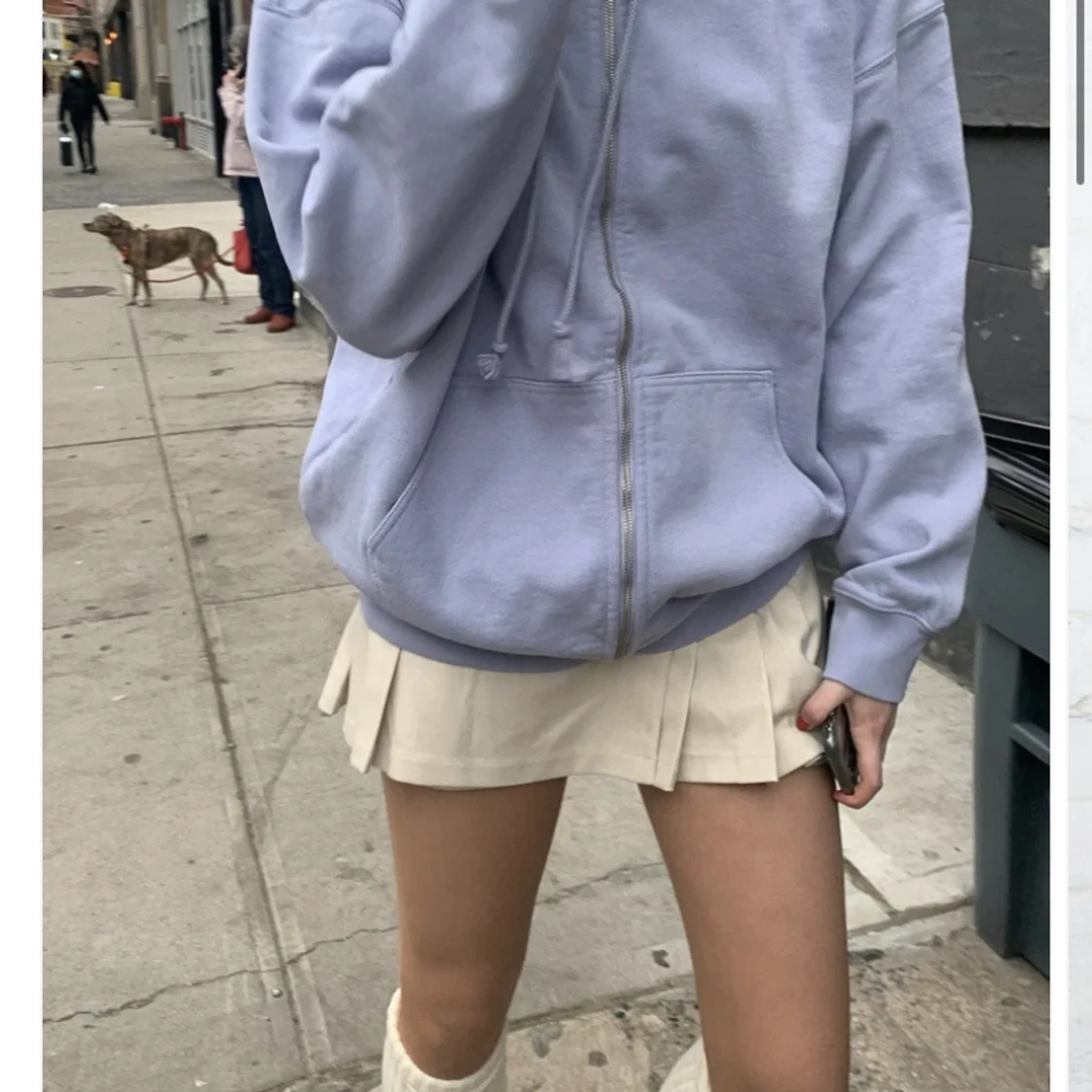 Söt brandy zip-hoodie💘