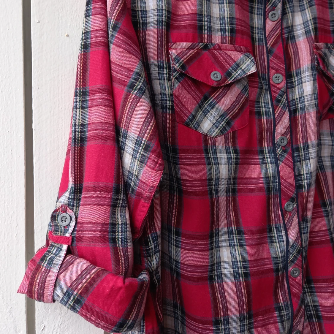 Red flannel shirt - 90
