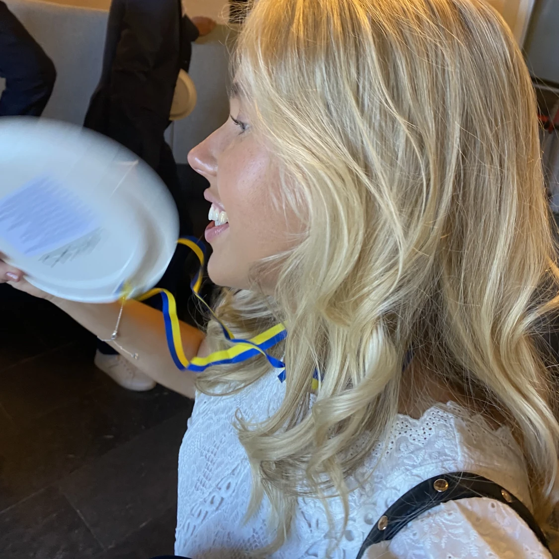 Studentklänning/vit klänning - 91