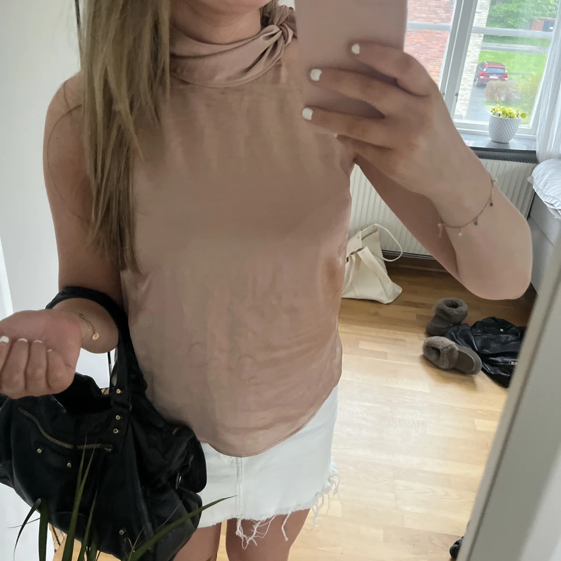 Halterneck topp - 90