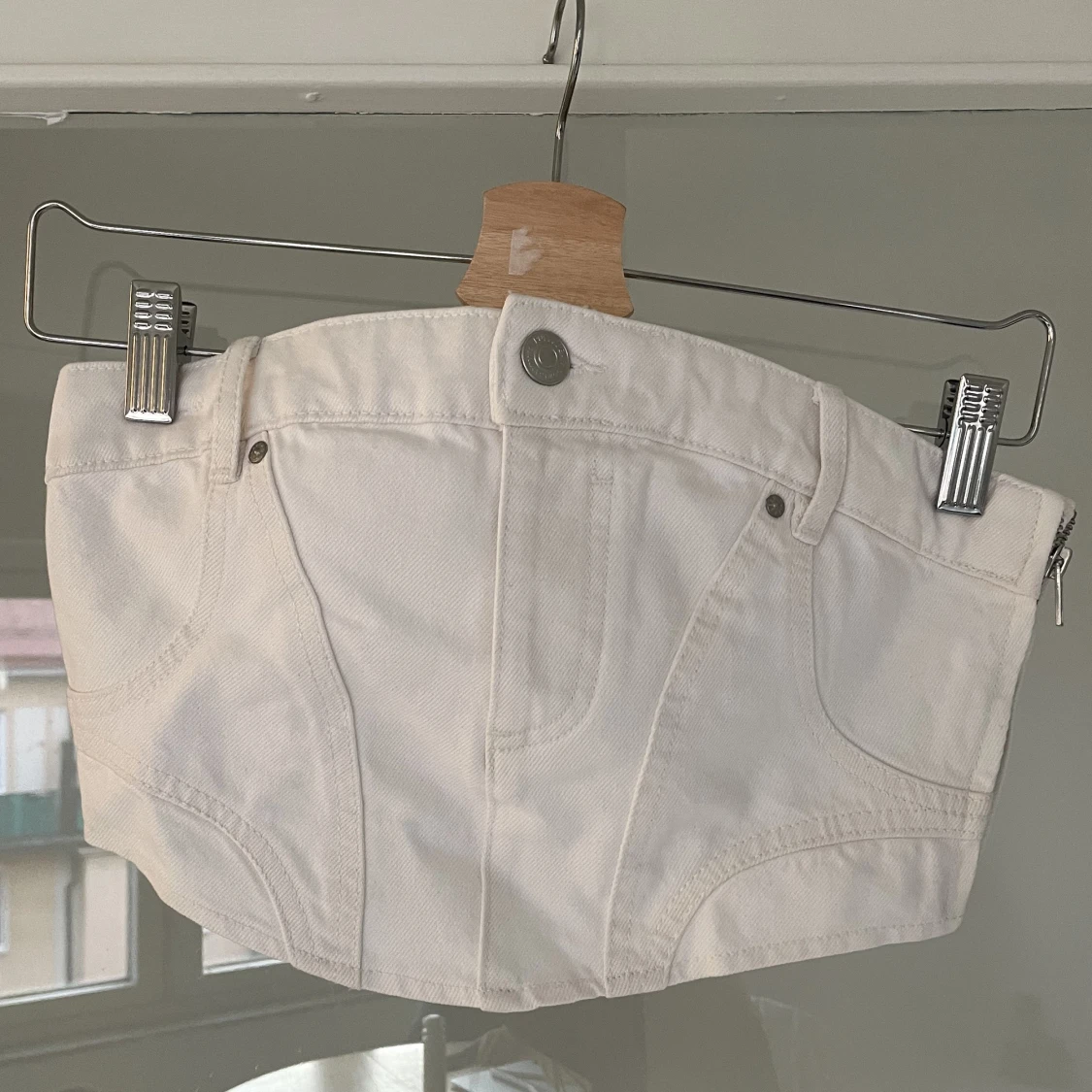 Jeans set med topp och kjol - 91