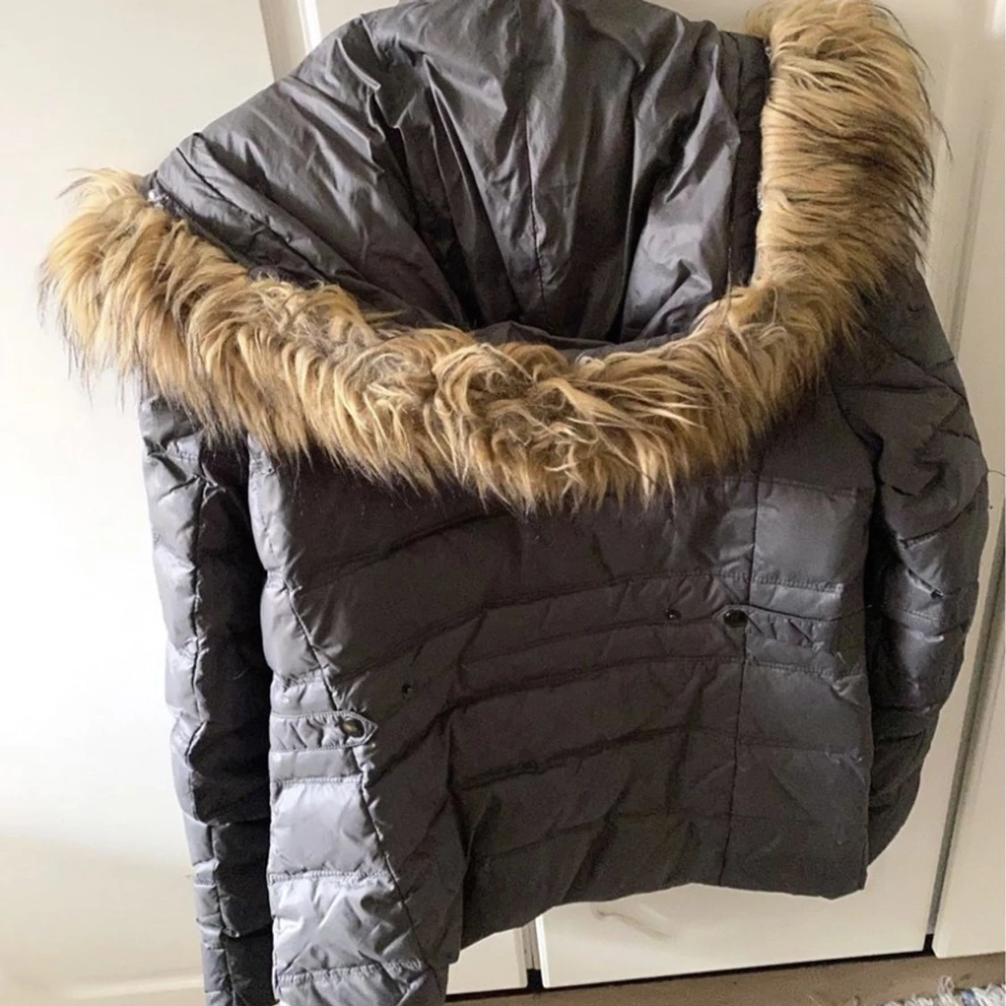 Grå Vinterjacka  - 90