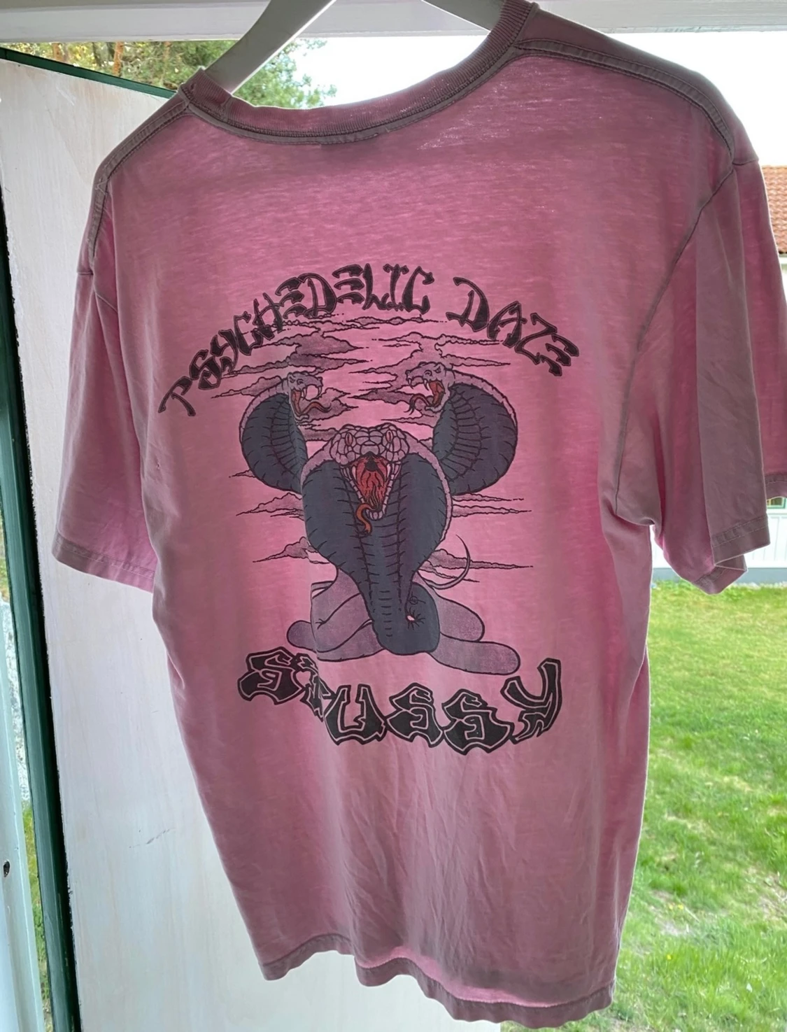 Stussy pink cobra tee - 90