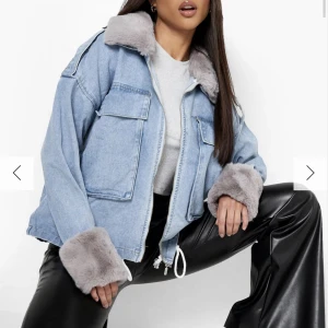 Jeansjacka med päls - ❣️Intressekoll❣️på denna supersnygga jacka, då den tyvärr inte kommer till användning. Skriv vid intresse eller funderingar! (Buda gärna)