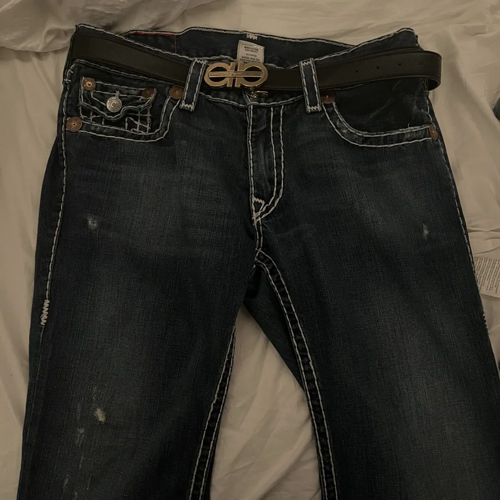 True Religion Jeans Super Fly size 36 Sitter typ 34  Frtt bootcut Tar trades🙏🙏🫣🫣. Jeans & Byxor.