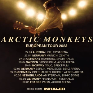 Arctic monkeys biljetter - 2 arctic monkeys biljetter i A-sektionen, 1200/biljett men pris kan diskuteras. (Ignorera budgivningen och priset)