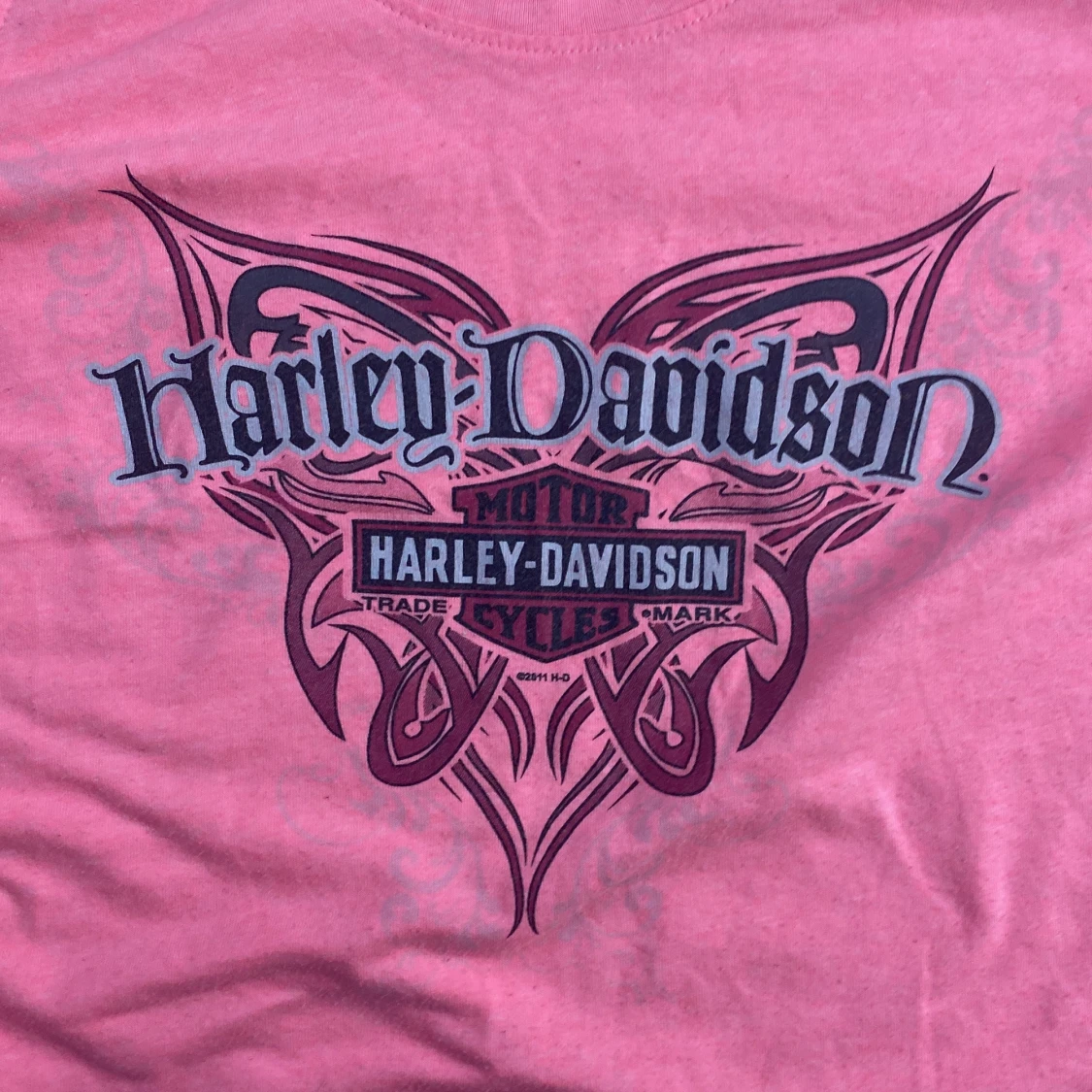 Rosa Harley Davidson linne - 91