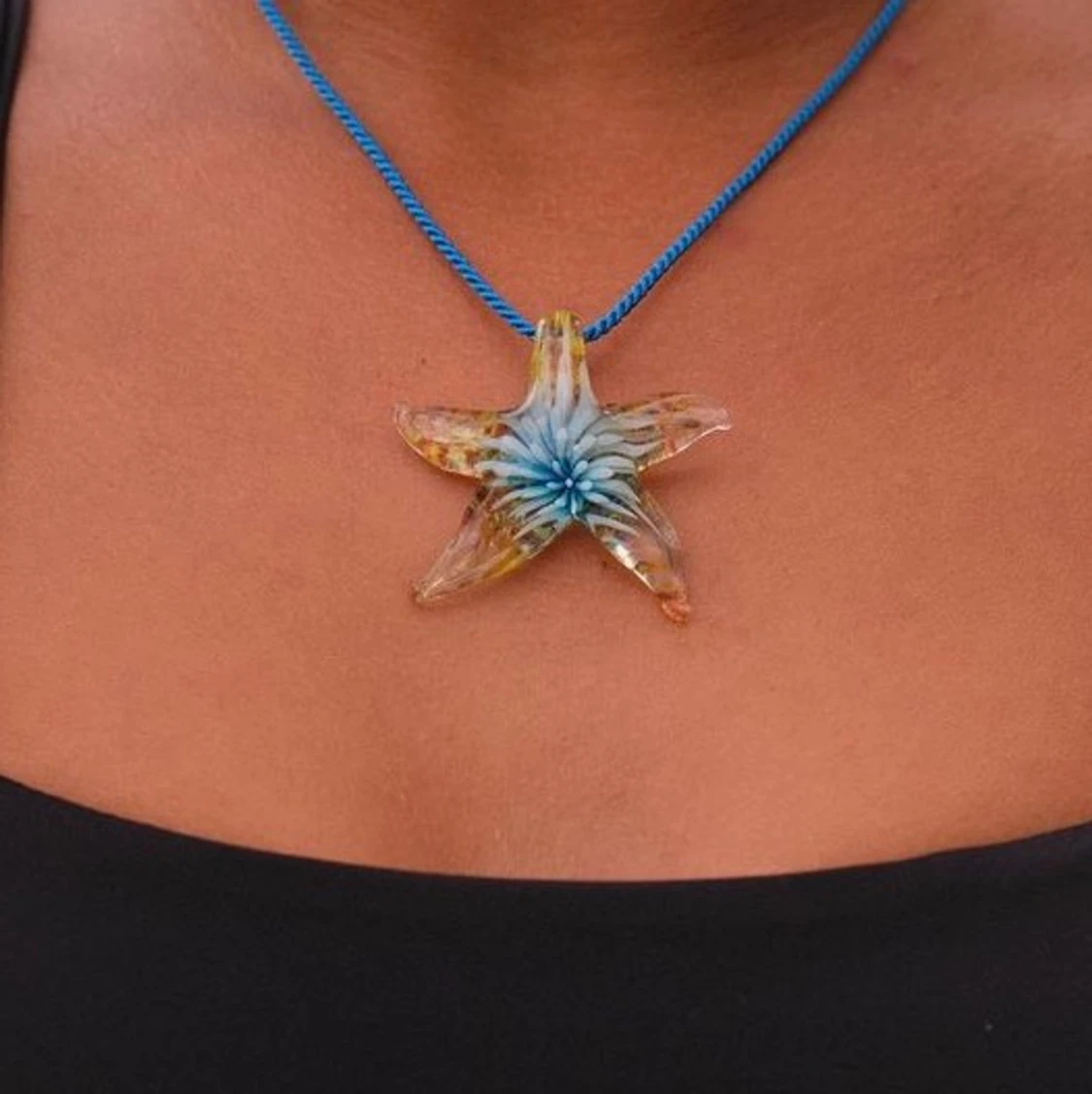 Sjöstjärna halsband - 90