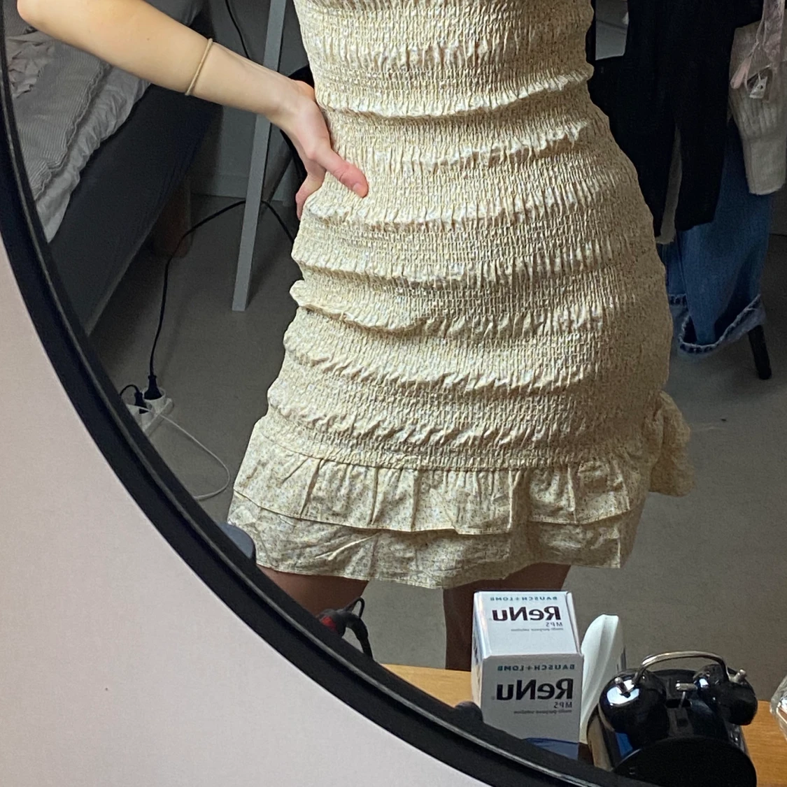 Blommig klänning - 90