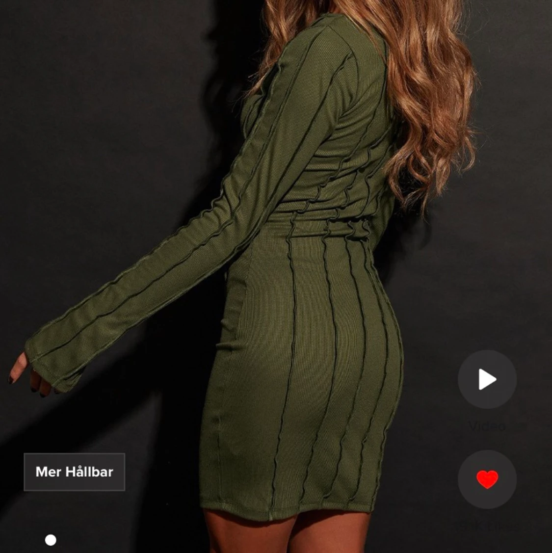 Grön NAKD-klänning - 90