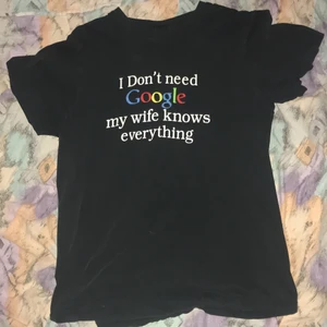T-shirt med tryck - En extremt fet och cool T-shirt. Är i strolek l men sitter som m