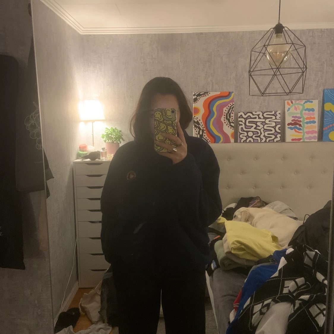 fett söt Musse pigg tjocktröja! - 90