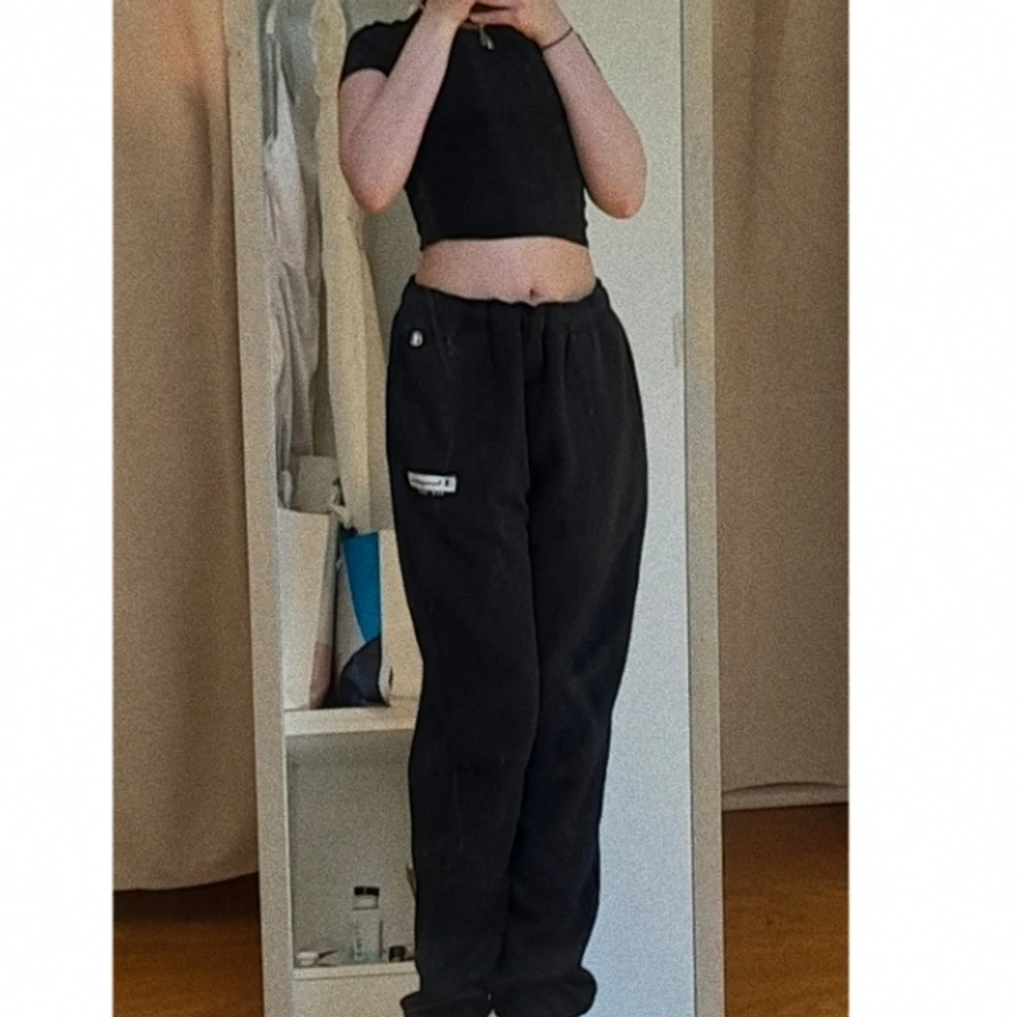 Champion Mjukis byxor Svarta