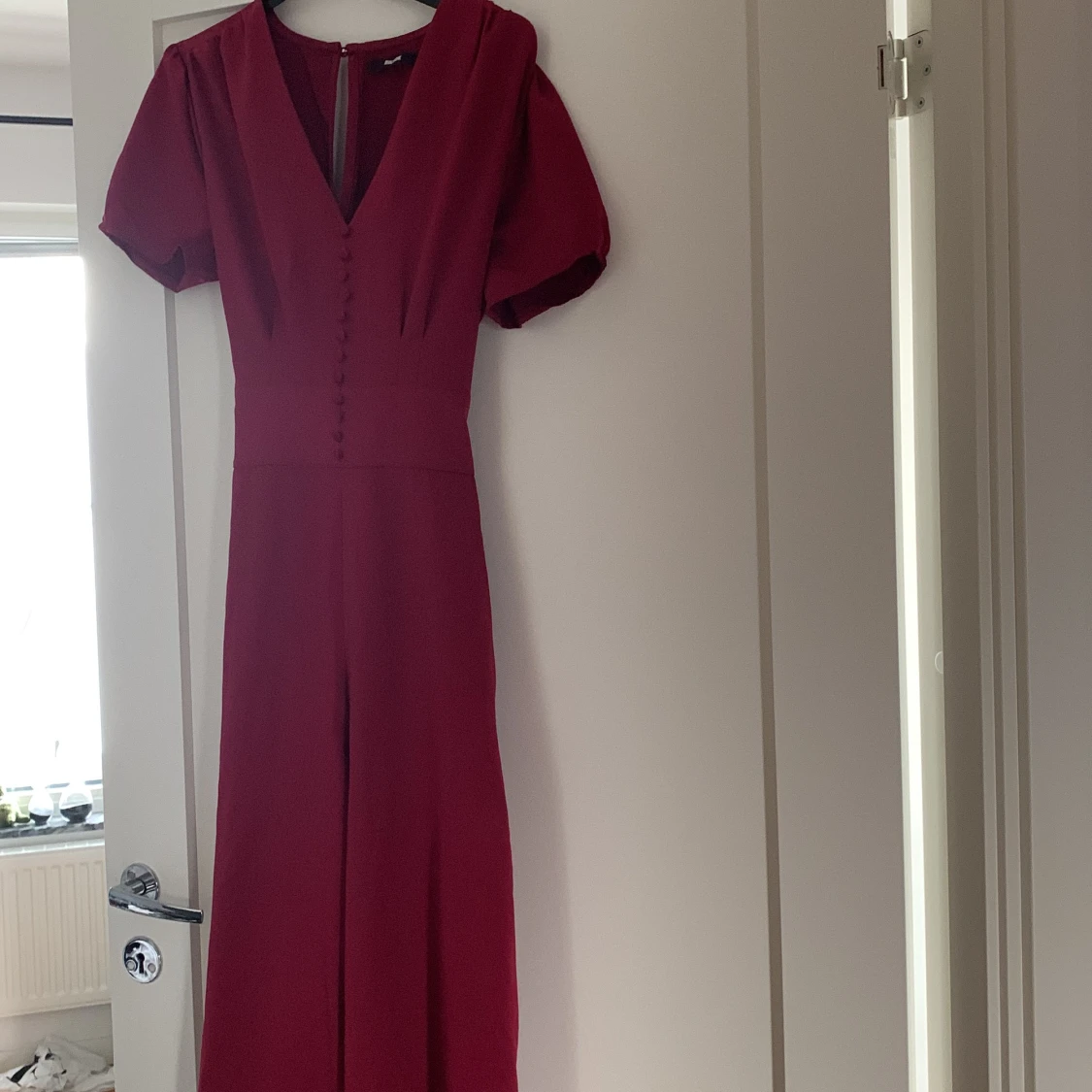 Vinröd Byxdress - 90