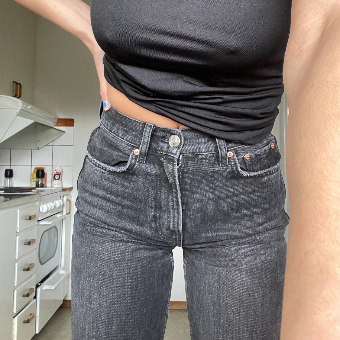 Slit jeans, Gina, 34