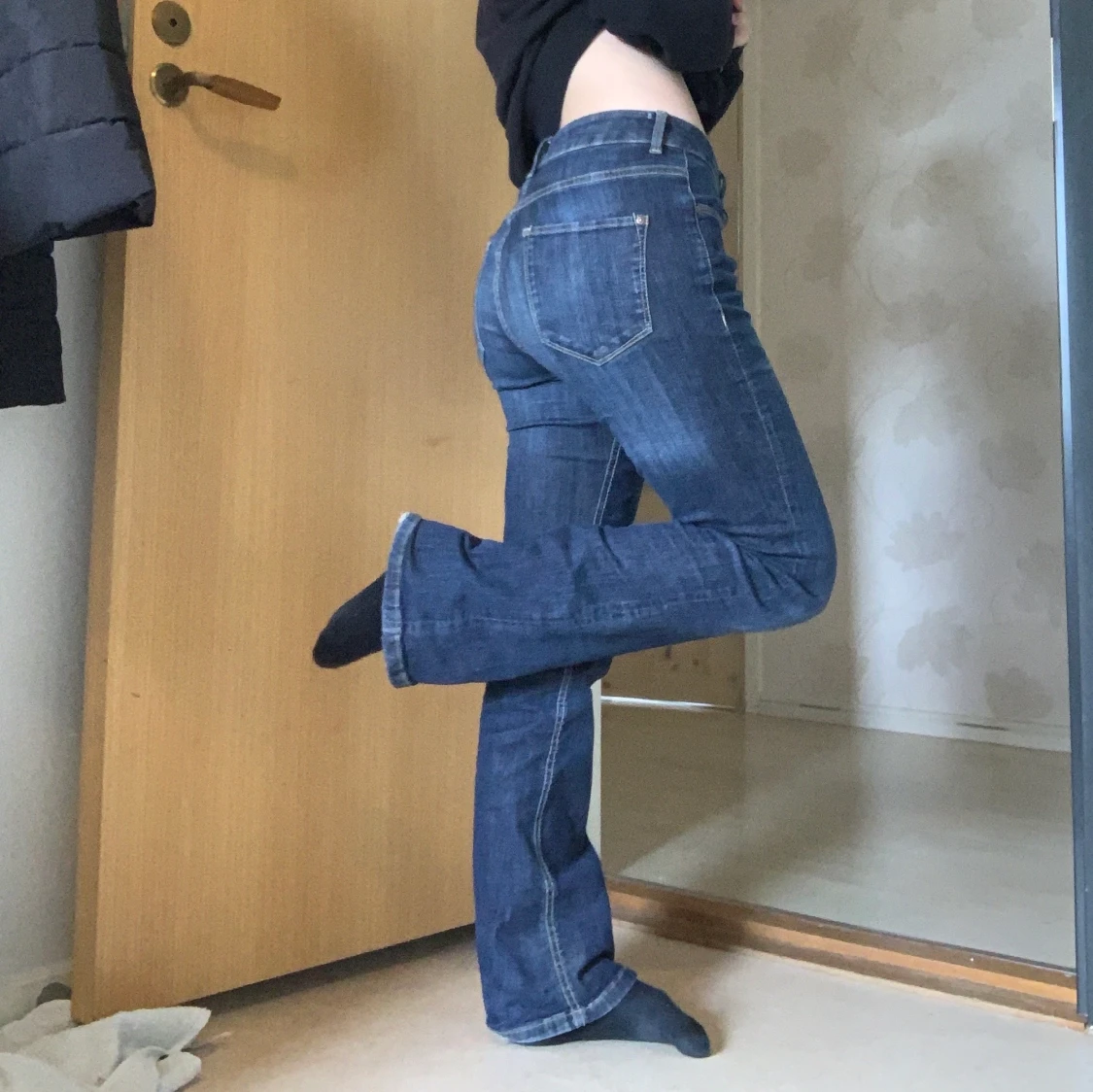 Lågmidjade jeans - 90