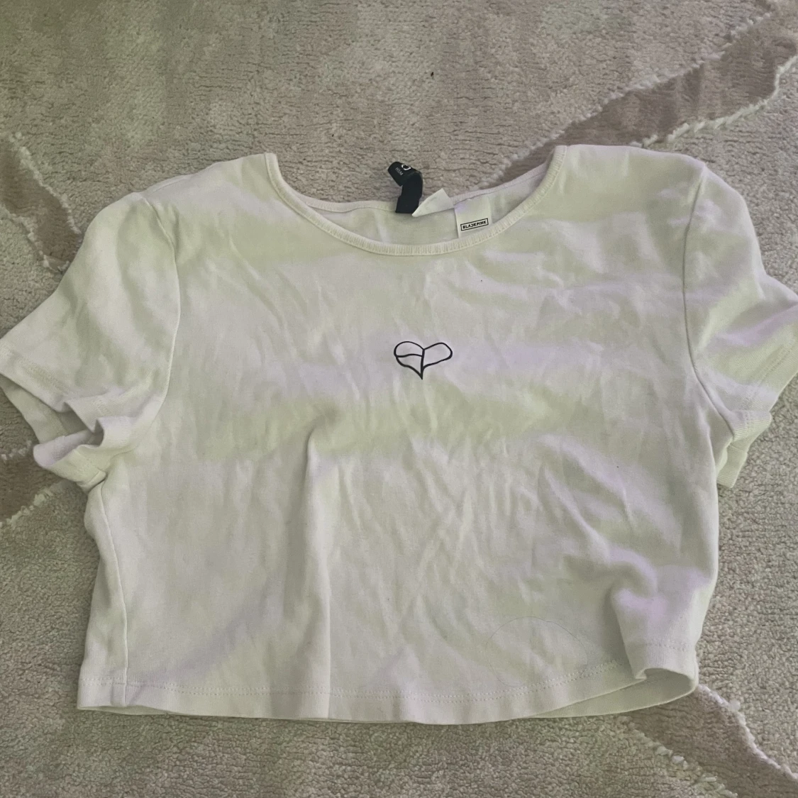 blackpink white crop top - 91