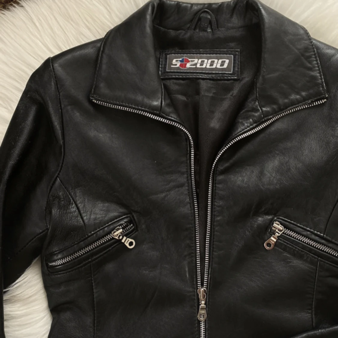 Läderjacka / Skinnjacka - 90