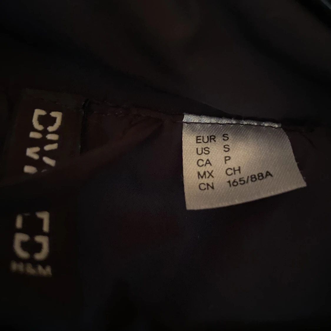 Svart puffer jacket - 90