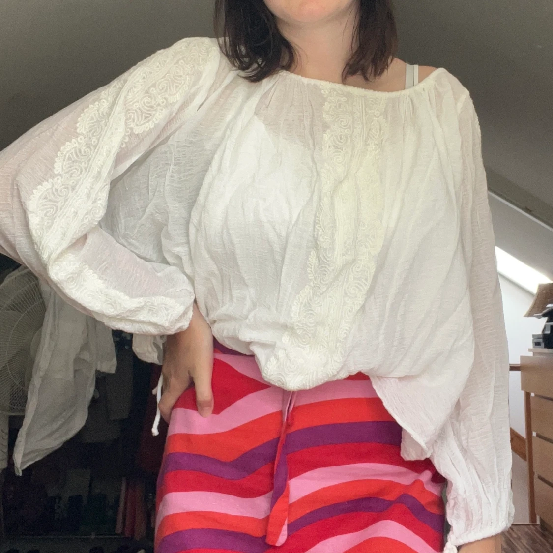 så söt boho blus