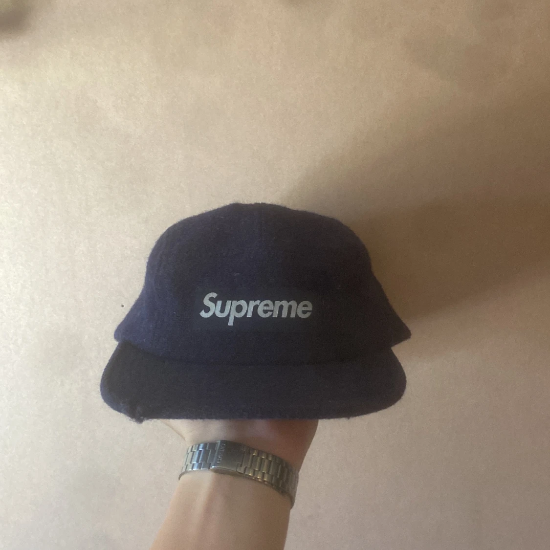 Supreme x Harris Tweed keps