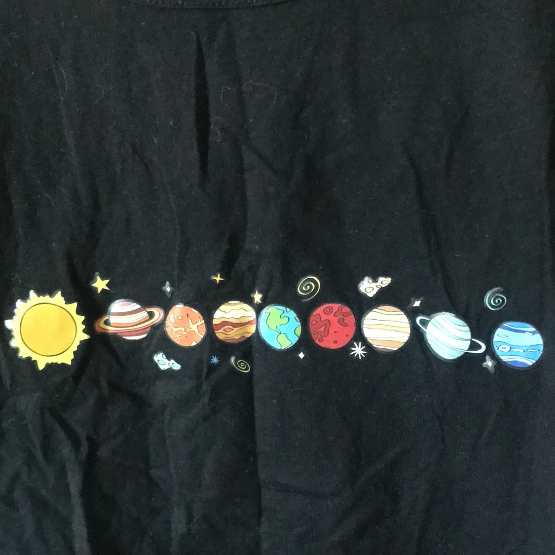 Svart T-short stl M - 91