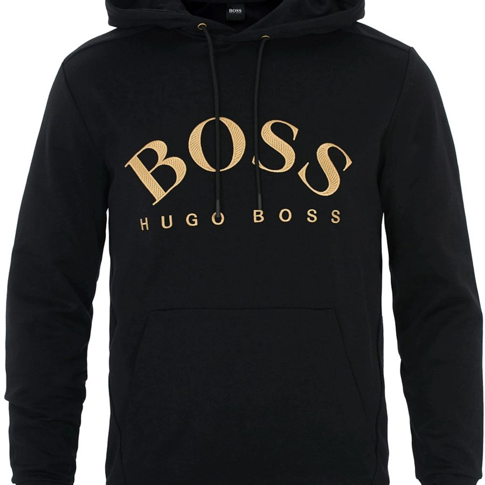 Guld Hugo boss hoodie - Hugo Boss | Plick Second Hand