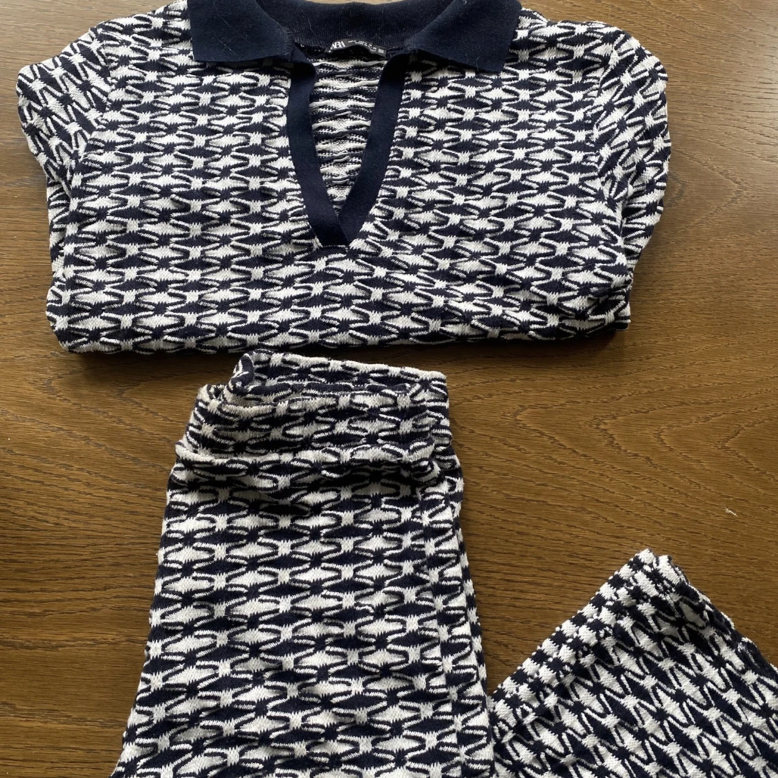 Zara set i jacquard (stickat) - 90