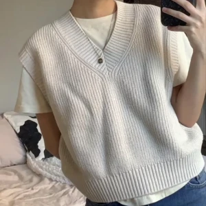 Väst  - Stickad väst 