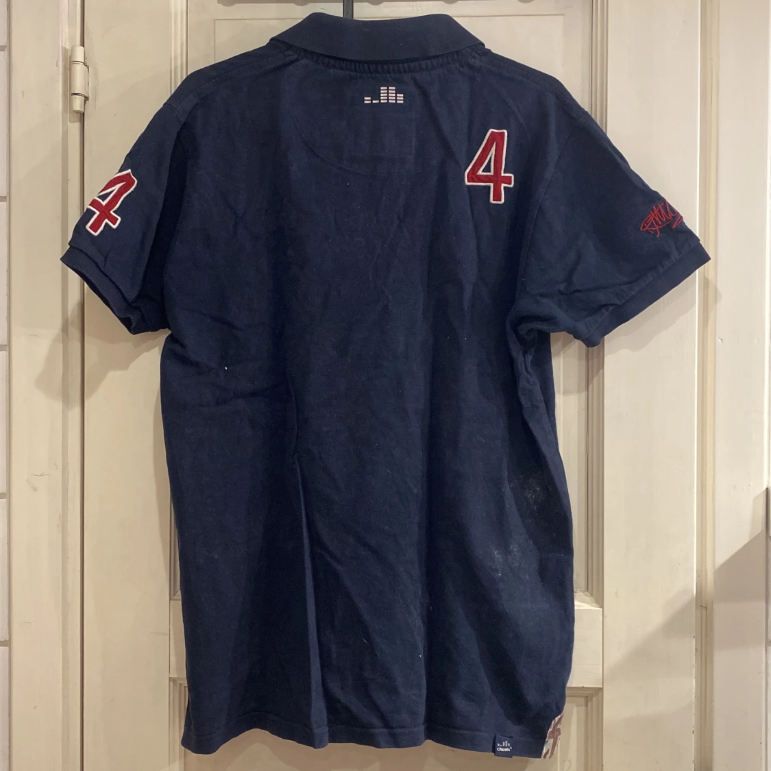 Kortärmad pikétröja - 90